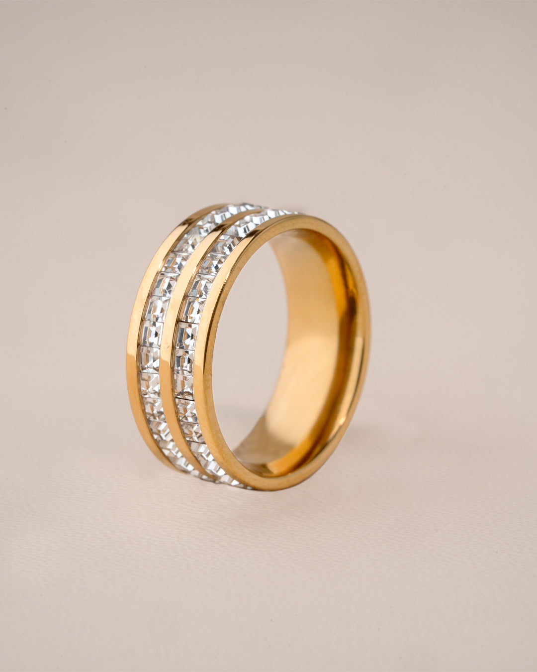 Aurora Dual Row Ring