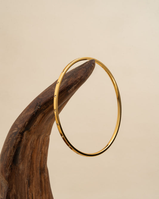 Lunet Gold Bangle