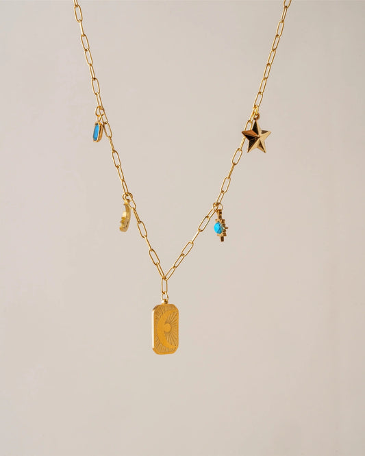 Midnight Charm Necklace