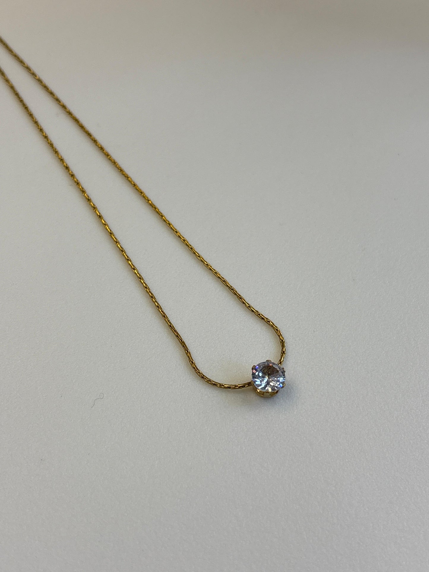 Solitaire Necklace